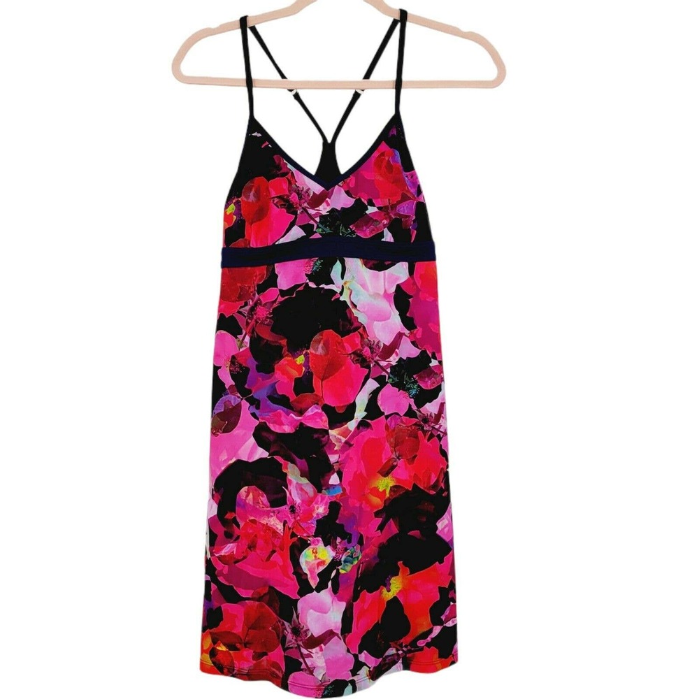 Athleta Mystique Shorebreak Swim Dress Sz S UPF+50 - Picture 1 of 8